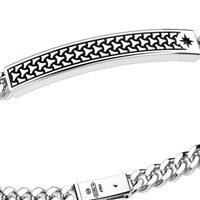 Bracelet Zancan Homme  Insignia 925 in Argent Diamante EXB658 - EXB658
